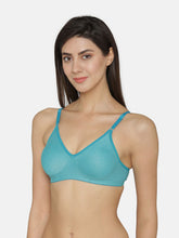 Load image into Gallery viewer, Non-Padded Full coverage Cotton Bra
