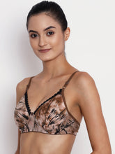 Load image into Gallery viewer, Abelino Medium Padded Non Wired Printed Bra
