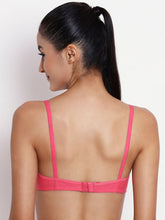 Load image into Gallery viewer, Non-Padded Full coverage Cotton Bra in Pink
