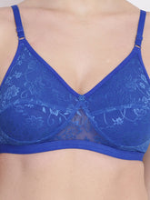 Load image into Gallery viewer, Non-Padded Full coverage Lace Bra.
