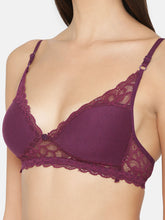 Load image into Gallery viewer, Non-Padded Full coverage Lace Bra
