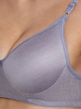 Load image into Gallery viewer, Lightly Padded Full Coverage Non Wired Bra in Grey
