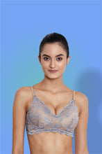 Load image into Gallery viewer, Heavily Padded Full Coverage Non Wired Bra in Grey
