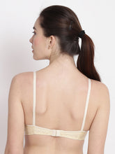 Load image into Gallery viewer, Non-Padded Full coverage Printed Bra in Skin
