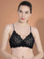 Heavily Padded Full Coverage Non Wired Bra in Black